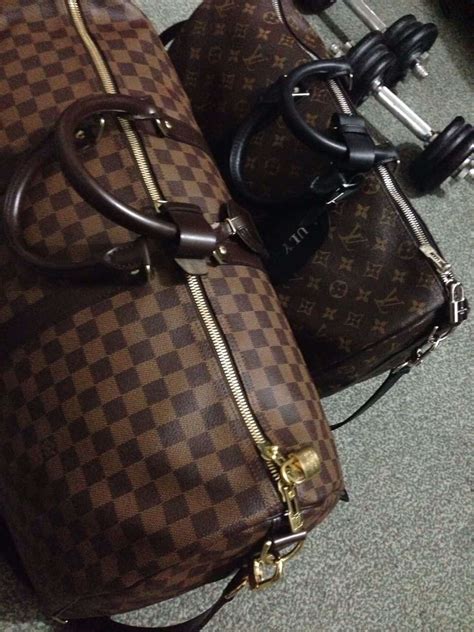 louis vuitton damier keepall replica|louis vuitton keepall 55 bag.